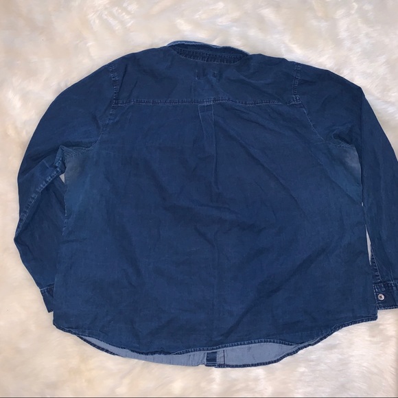 Old Navy Classic Denim Button Up - Picture 4 of 9